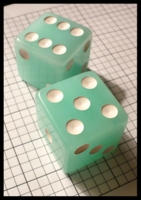 Dice : Dice - 6D Pipped - Kardwell Lime 1.5 - Gamblers Supply Store Apr 2011